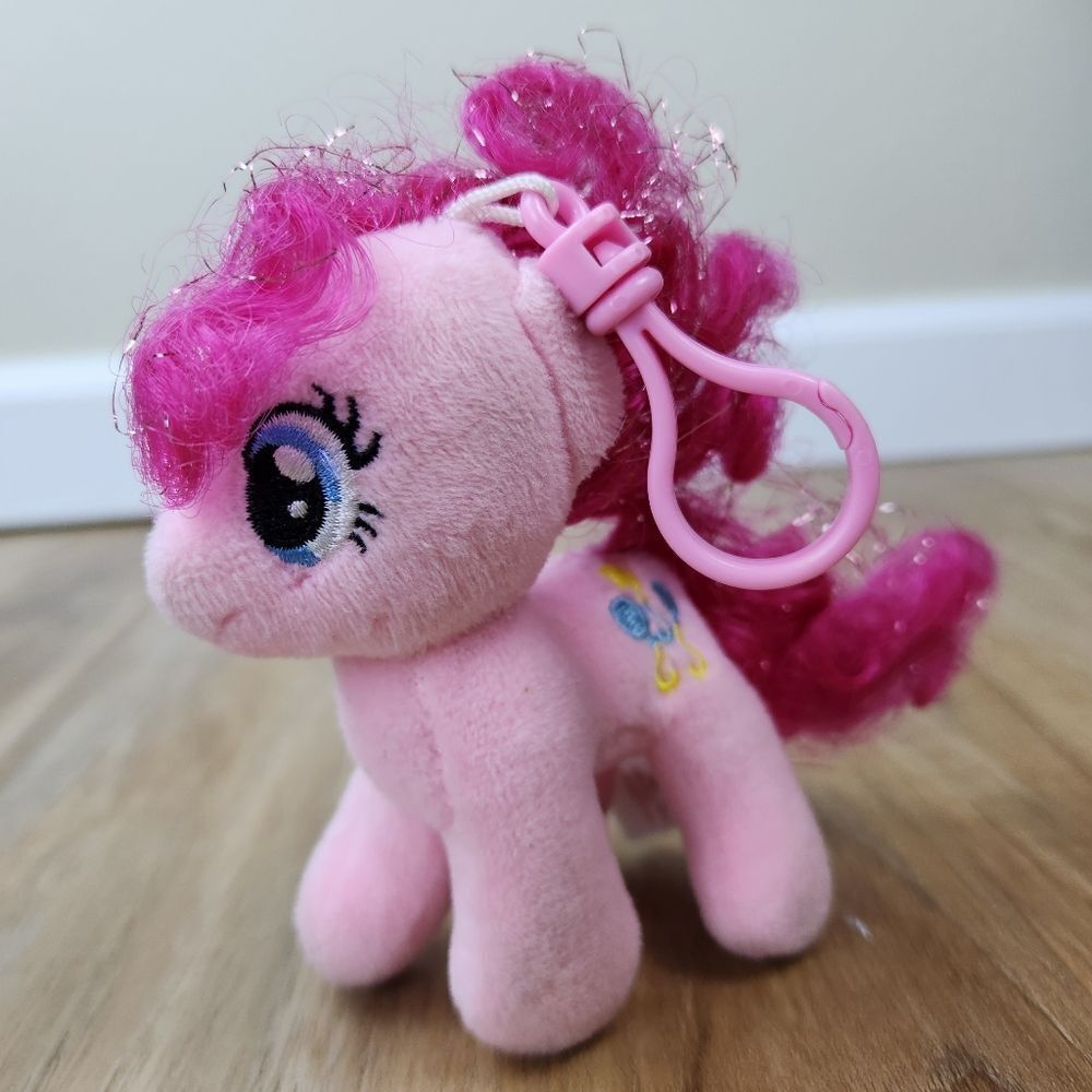 💜Ty My Little Pony Pinkie Pie Sparkle Clip-on